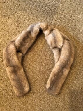 Vintage Mink Fur Collar by Nigbor Furs